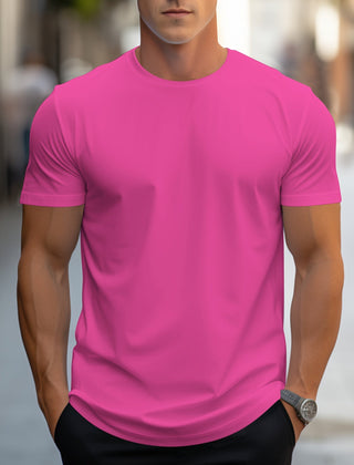 Men's T Shirt | Crew Neck Short Sleeve Knit
