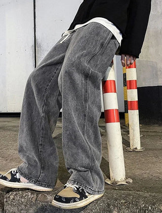 Andreas | Baggy Jeans – Casual Wide-Leg Style for Men
