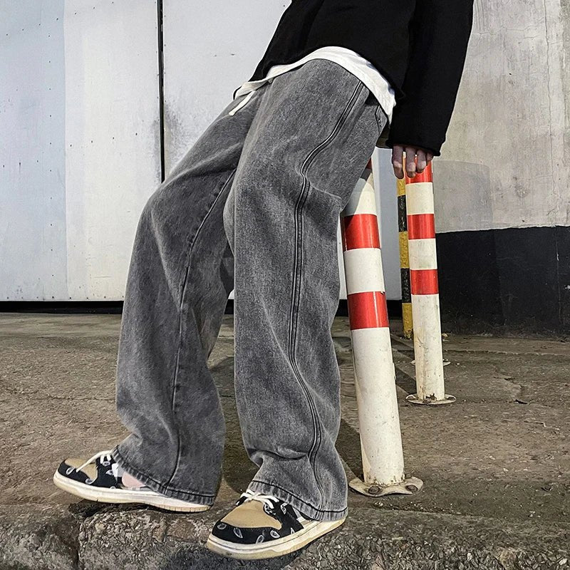 Venture | Baggy Jeans – Casual Wide-Leg Style for Men