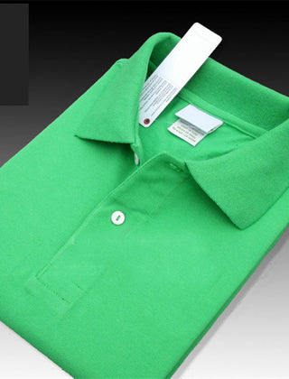 Men's Corporate Polo Shirt | Collar Short Sleeve Button Closure Knit