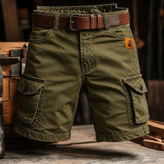 Men's Cargo Shorts | Denim Cargo Pockets Belt