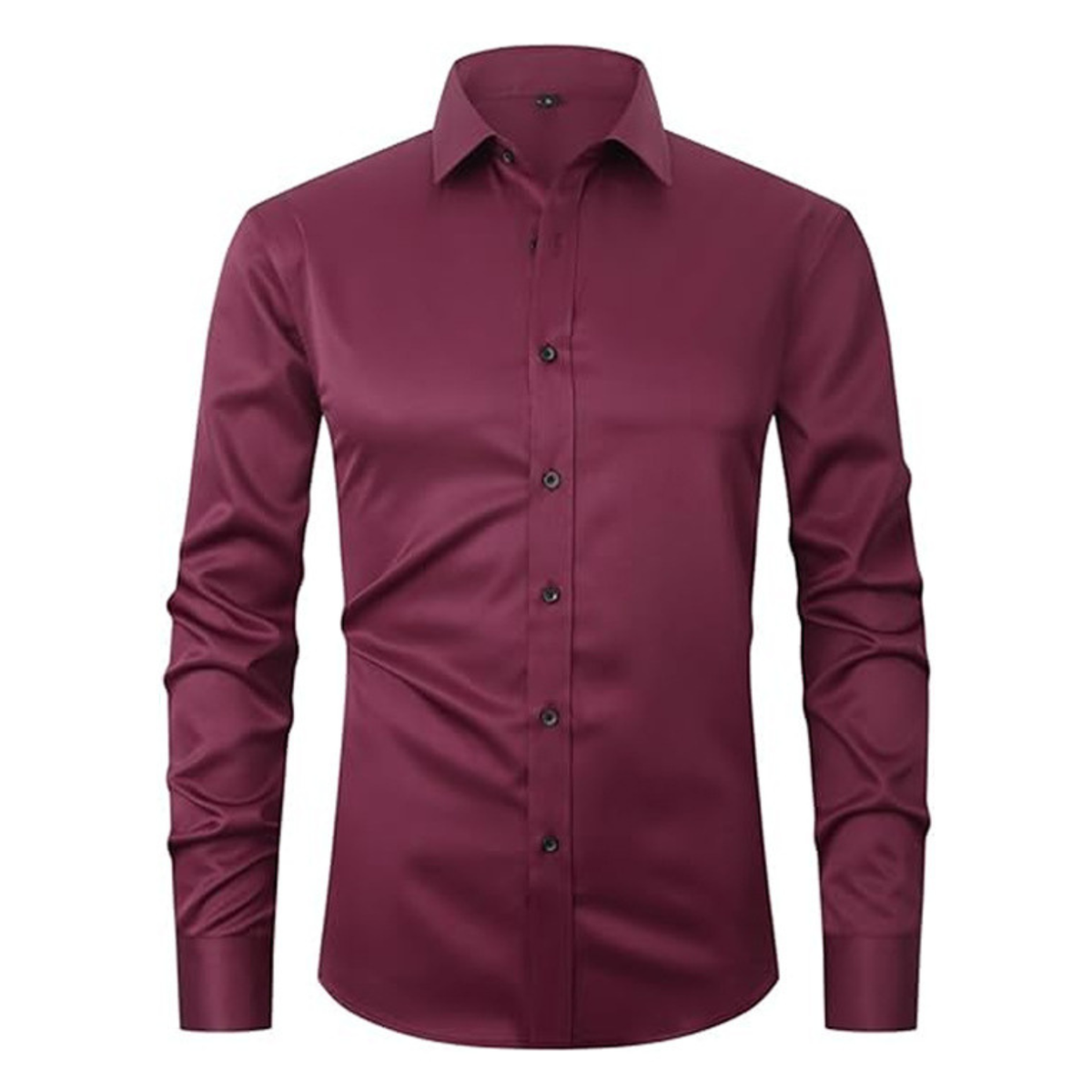 Men's Worker Shirt | Spread Collar Long Sleeve Button Closure