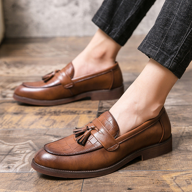 Men's Shoes Loafer | Tassel Slip-On Leather Flat
