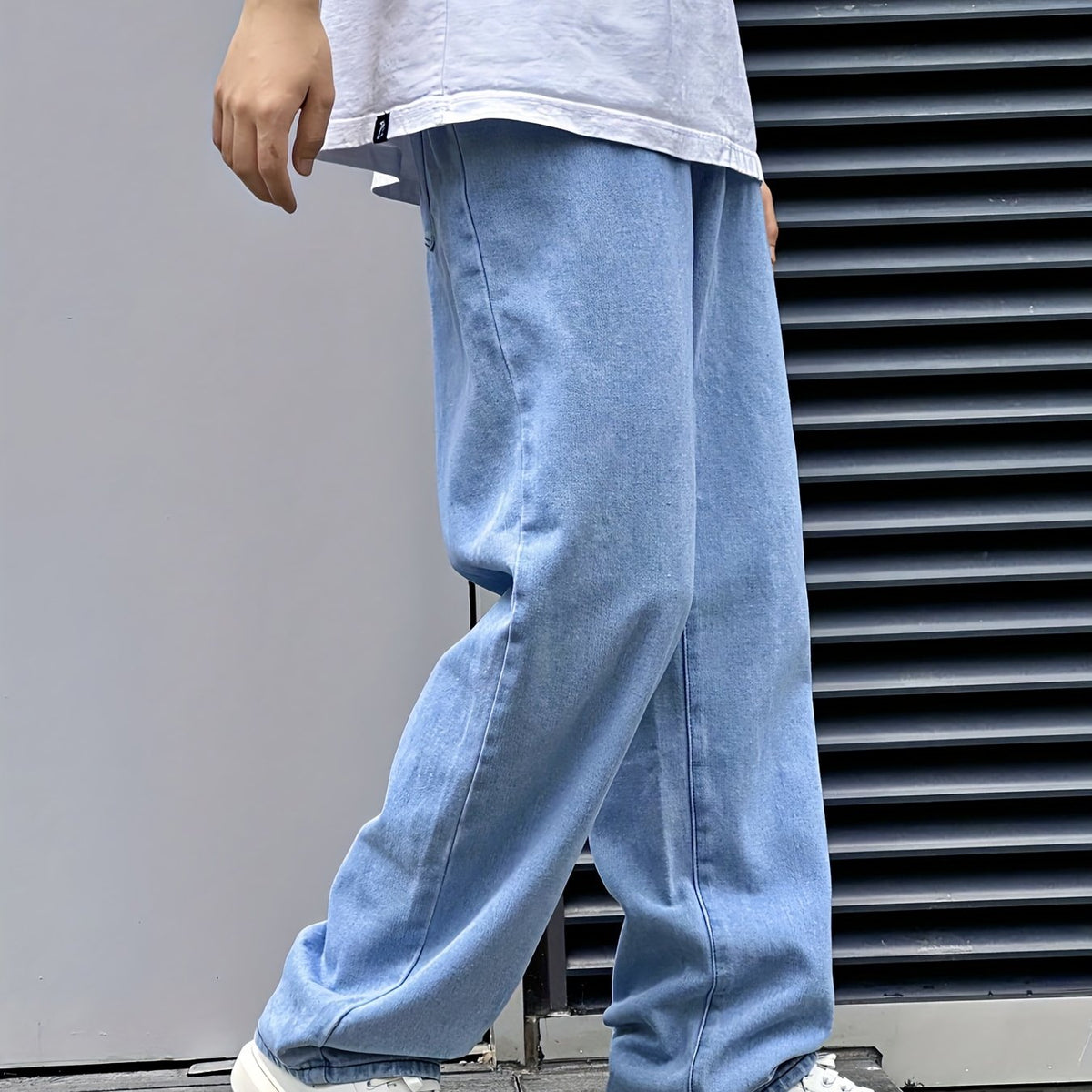 Men's Baggy Jeans | Wide-Leg Relaxed Fit Denim