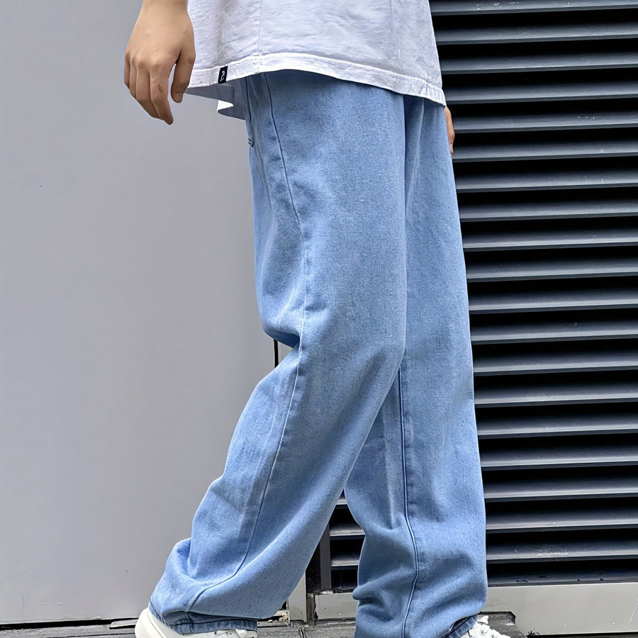 Men's Baggy Jeans | Wide-Leg Relaxed Fit Denim