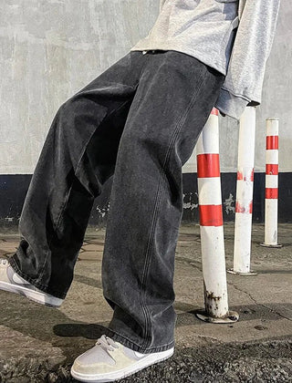 Venture | Baggy Jeans – Casual Wide-Leg Style for Men