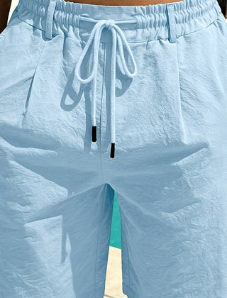 Men's Board Shorts | Relaxed Fit Drawstring Closure Side Pockets