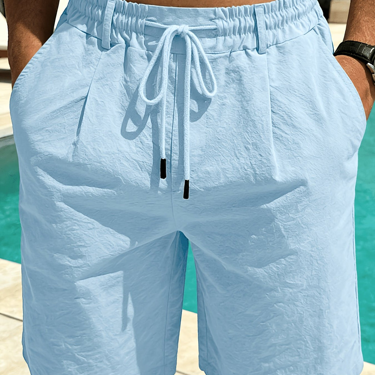 Men's Board Shorts | Relaxed Fit Drawstring Closure Side Pockets