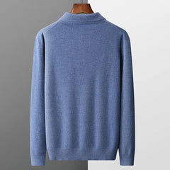 Sebastian | Knitted Sweater – Luxurious Cashmere Style for Men