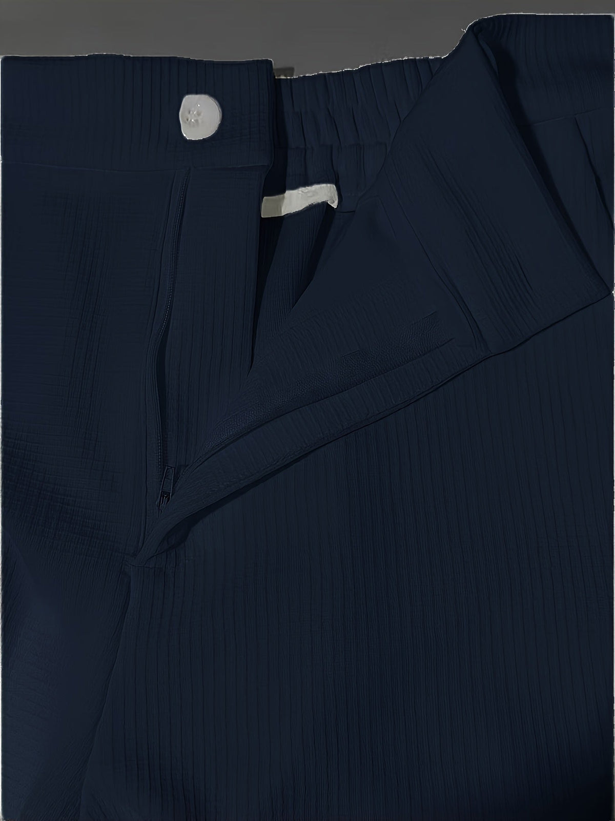 Men's Dress Pants | Waffle Knit Pleated Tapered
