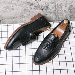 Men's Shoes Loafer | Tassel Slip-On Leather Flat