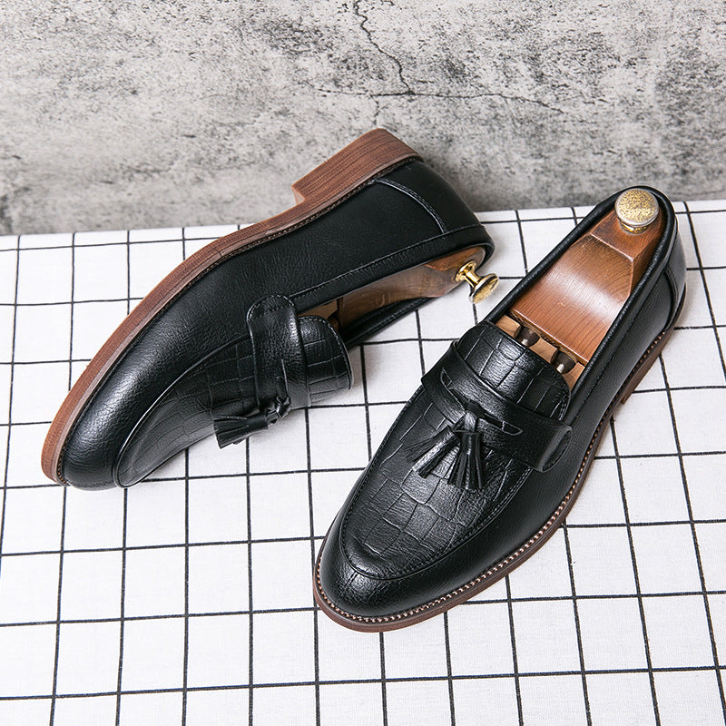 Men's Shoes Loafer | Tassel Slip-On Leather Flat
