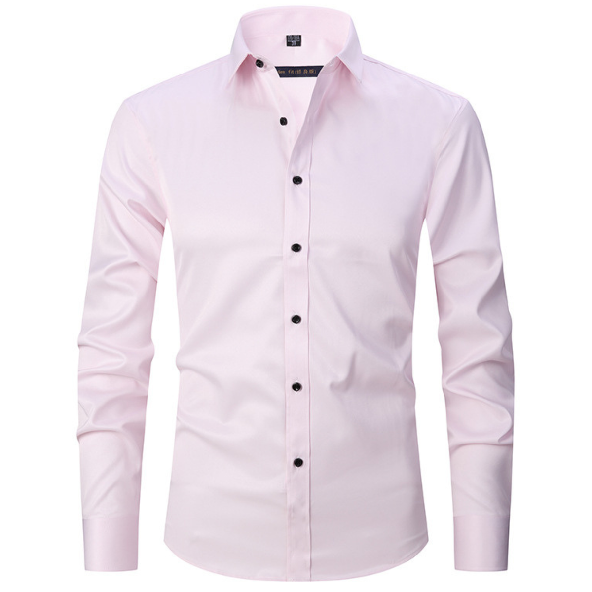 Men's Worker Shirt | Spread Collar Long Sleeve Button Closure