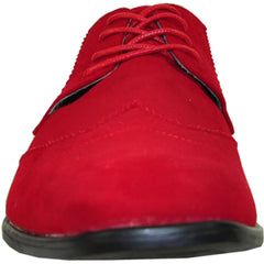 Men's Shoes Dress | Suede Wingtip Lace-Up Oxford Sole