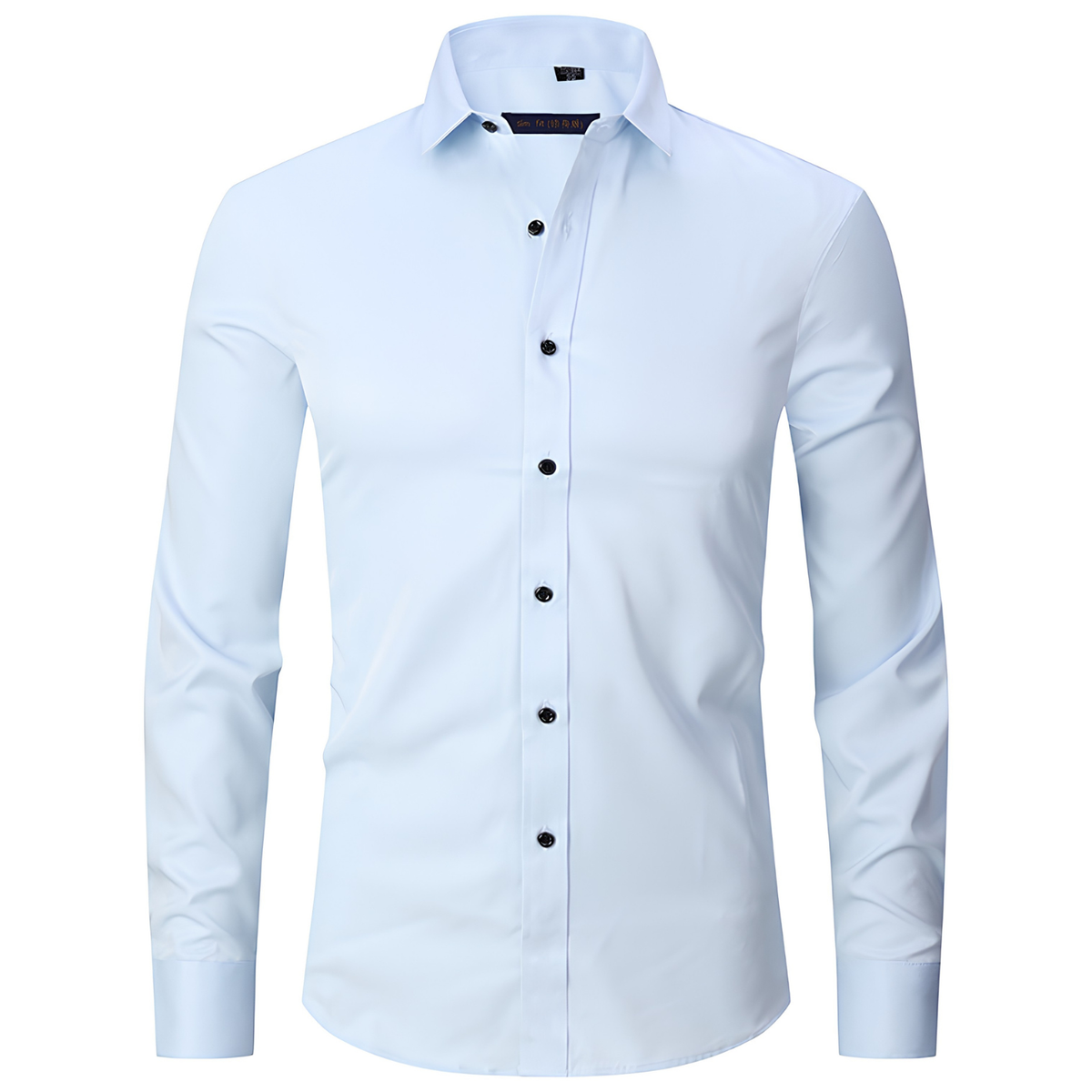 Men's Worker Shirt | Spread Collar Long Sleeve Button Closure