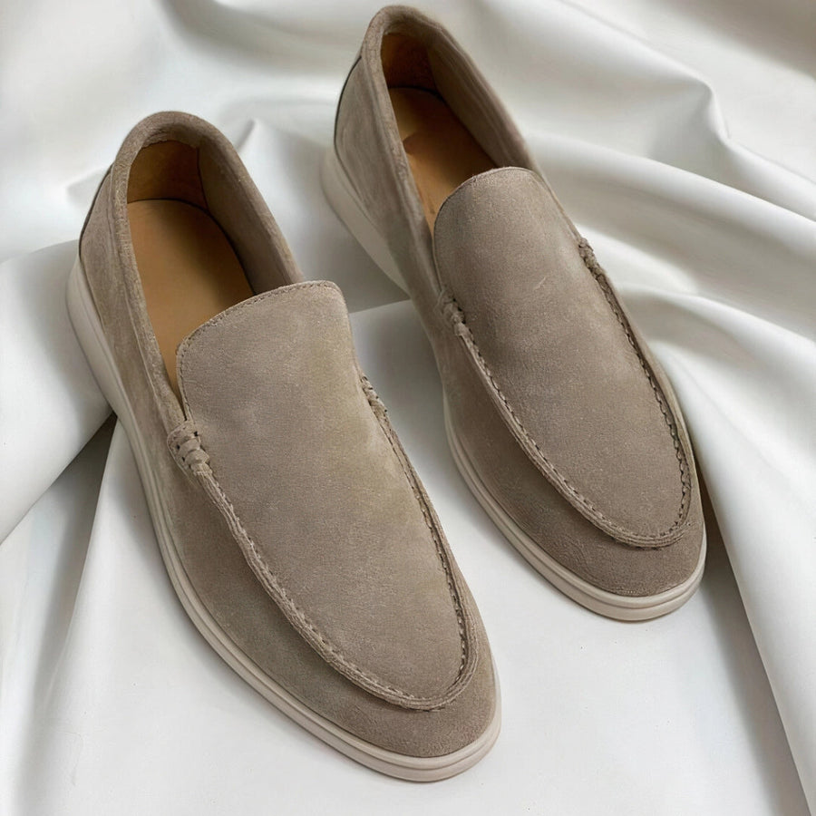 Black Loafer For Men | Slip On Suede Casual Comfortable