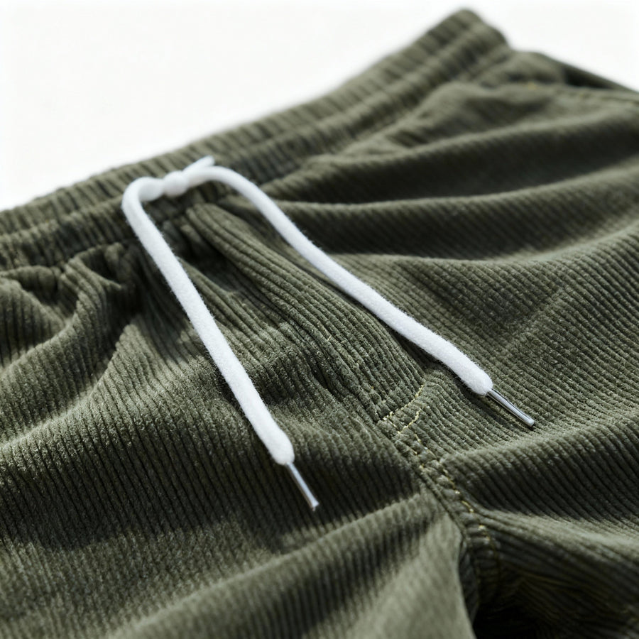 Men's Shorts | Elastic Waist Drawcord Relaxed Fit