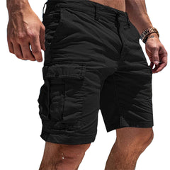 Men's Cargo Shorts | Regular Fit Utility Pockets Cotton Blend
