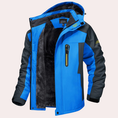Men's Rain Jacket | Hooded Windproof Water-Repellent