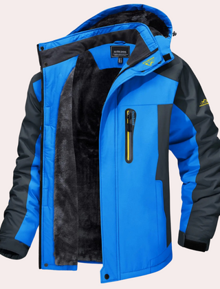 Men's Rain Jacket | Hooded Windproof Water-Repellent