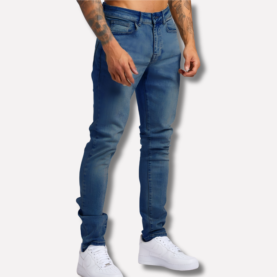 Men's Jeans | Slim Fit Denim Stretch Tapered