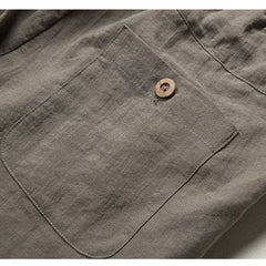 Men's High Waisted Pants | Relaxed Fit Linen Lightweight