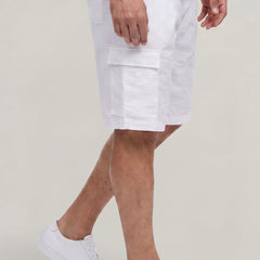Men's 's Cargo Shorts | Drawstring Waist Cargo Pockets Linen Relaxed