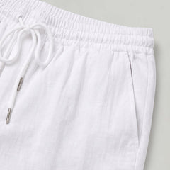 Men's 's Cargo Shorts | Drawstring Waist Cargo Pockets Linen Relaxed