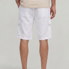 Men's 's Cargo Shorts | Drawstring Waist Cargo Pockets Linen Relaxed