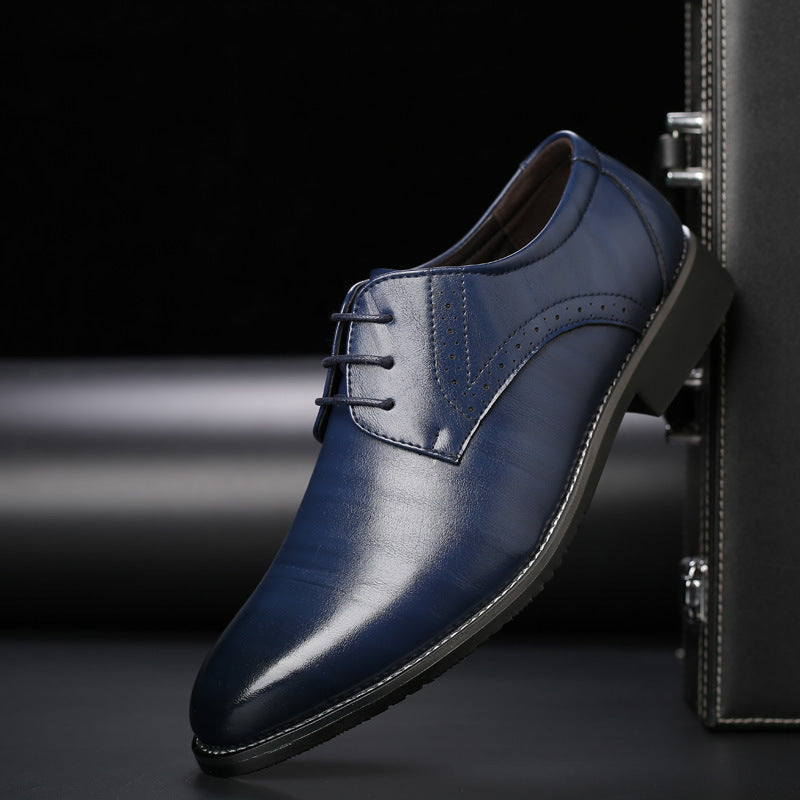 Black Shoes For Men | Oxford Lace-Up Leather Formal