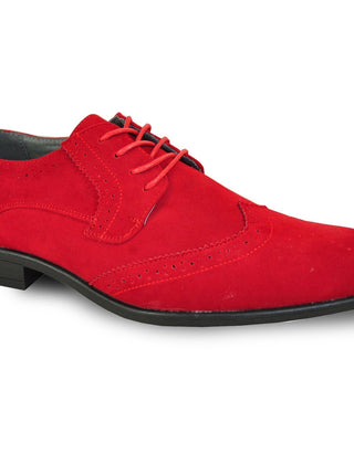 Men's Shoes Dress | Suede Wingtip Lace-Up Oxford Sole