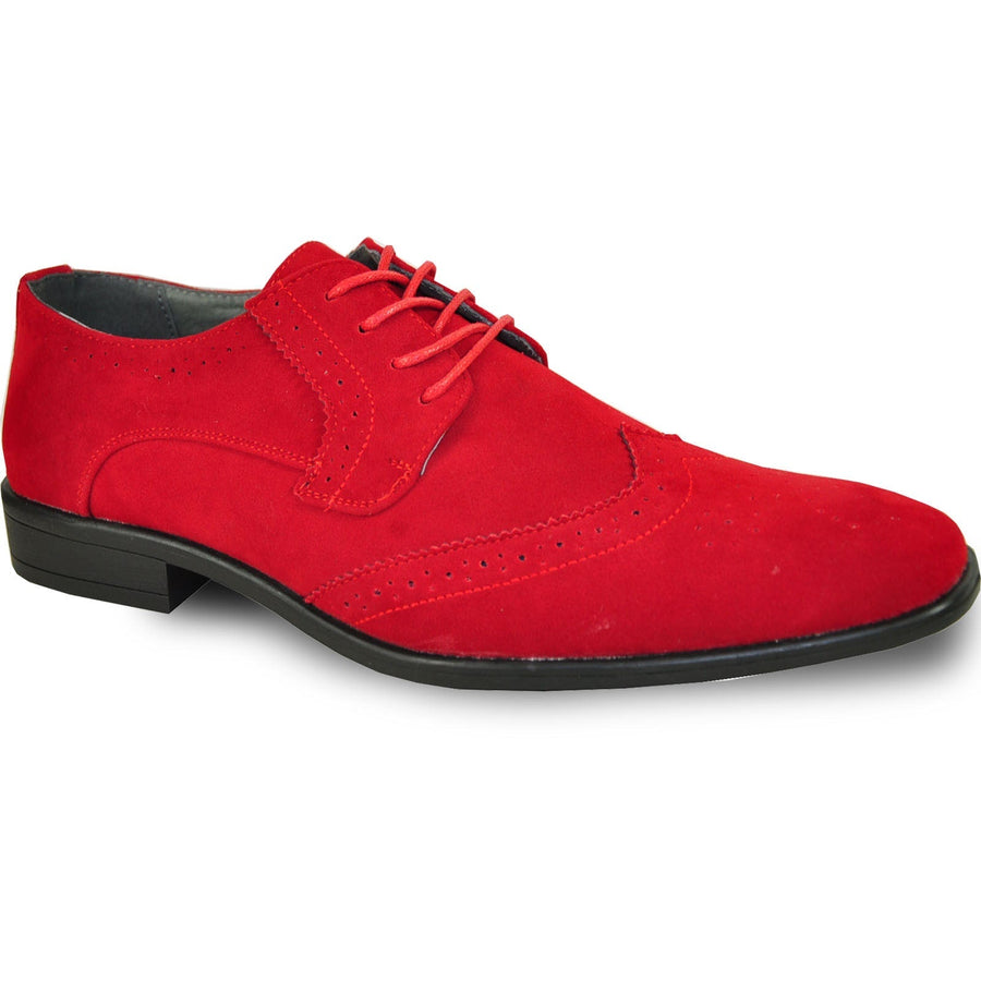 Men's Shoes Dress | Suede Wingtip Lace-Up Oxford Sole