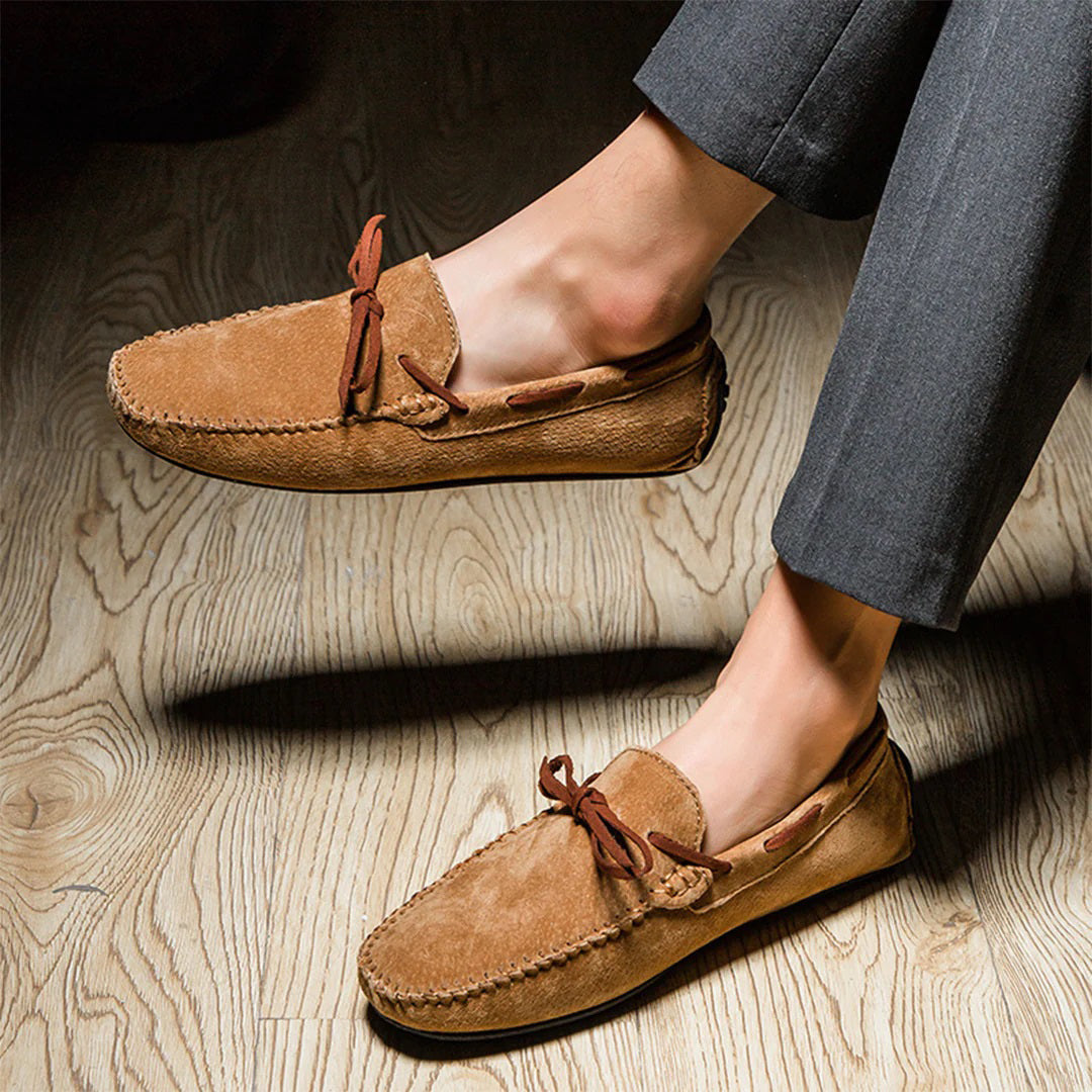 Men's Shoes Loafer | Slip On Suede Casual Driving
