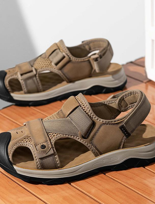 Men's Slide | Adjustable Straps Open Toe