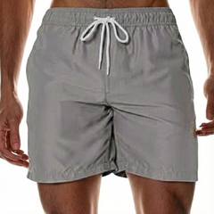 Men's Beach Shorts | Elastic Waist Drawstring Quick Dry