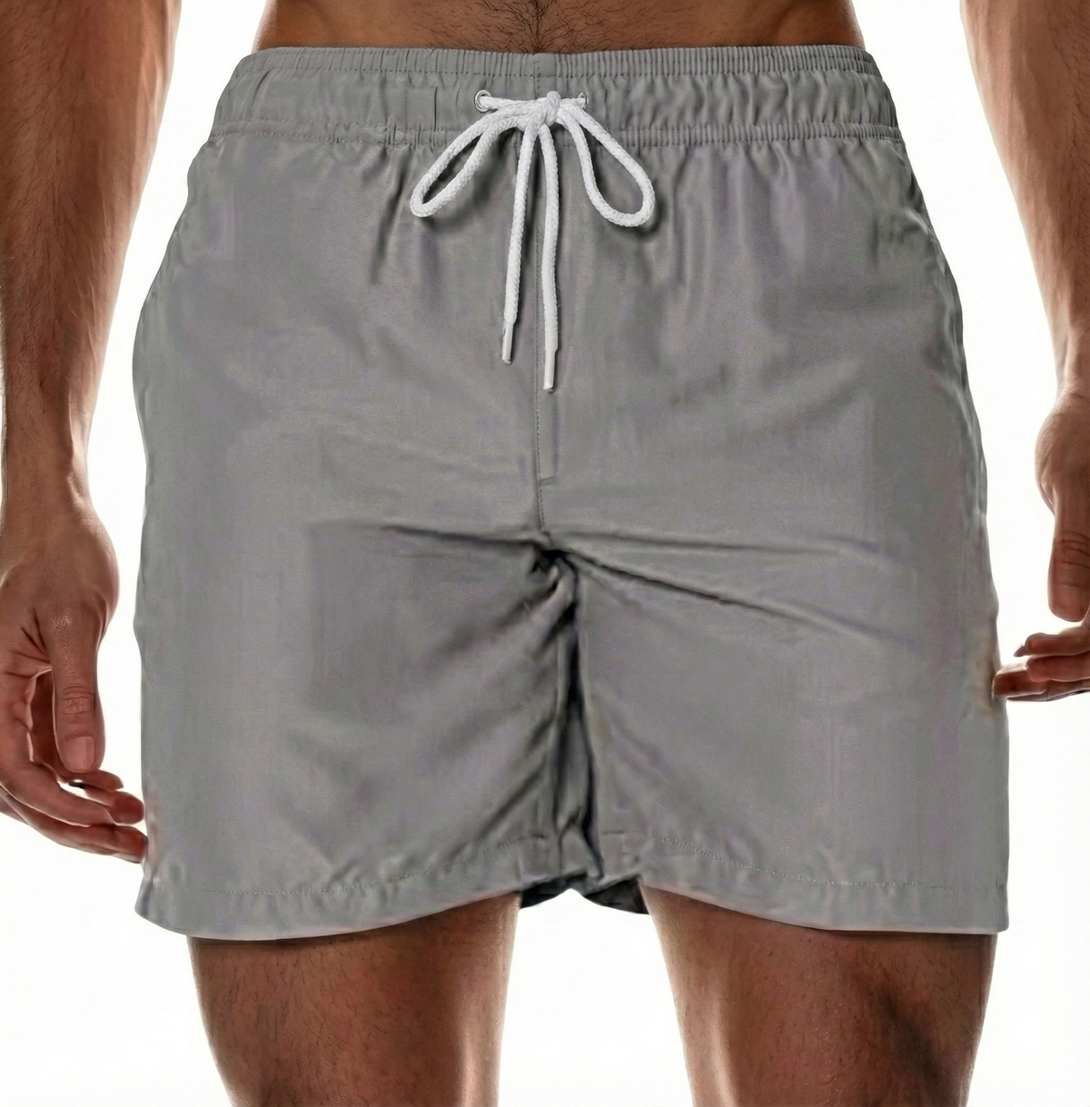 Men's Beach Shorts | Elastic Waist Drawstring Quick Dry