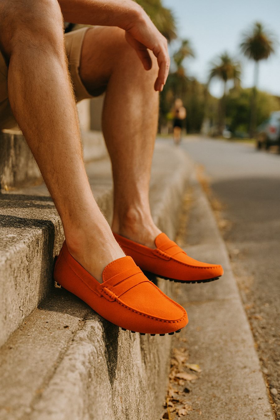 Men's Casual Penny Loafers | Slip-On Suede Moccasin Comfort