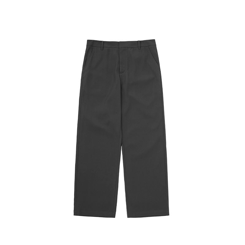 Men's Wide Leg Dress Pants | High Waisted Relaxed Fit Belted