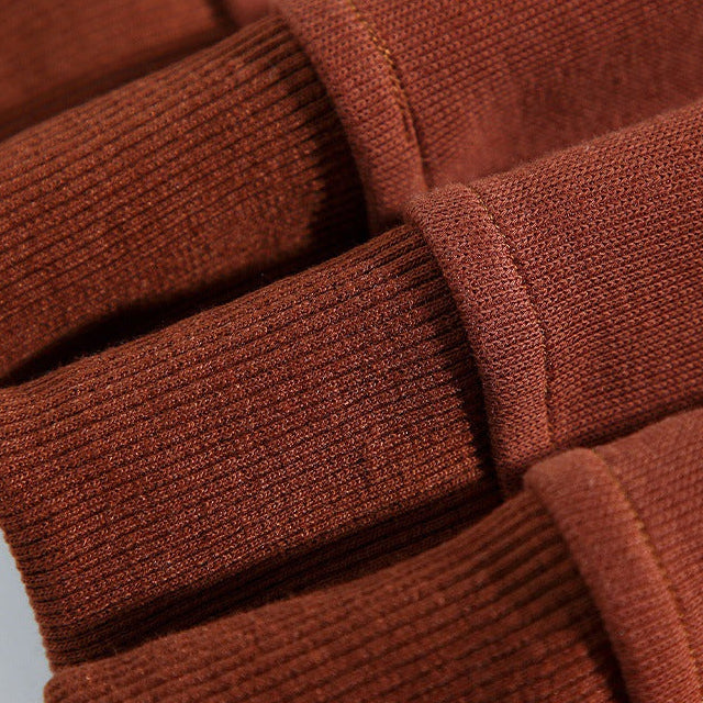 Men's Rugby Shirt | Collared Polo Button Knit Long Sleeve
