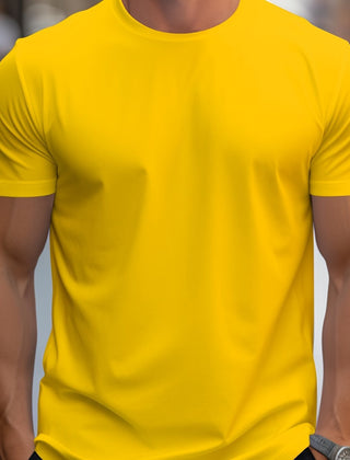 Men's T Shirt | Crew Neck Short Sleeve Knit