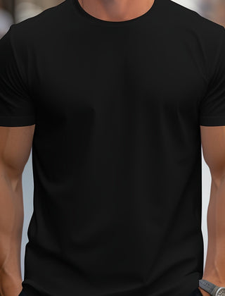 Men's T Shirt | Crew Neck Short Sleeve Knit