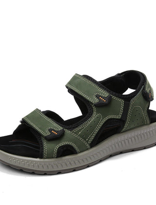 Men's Sandals | Open Toe Adjustable Strap Leather