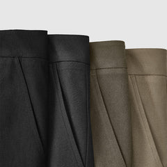 Men's Wide Leg Dress Pants | High Waisted Relaxed Fit Belted