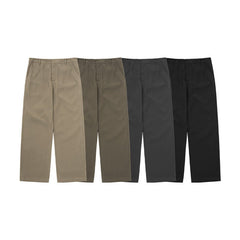 Men's Wide Leg Dress Pants | High Waisted Relaxed Fit Belted