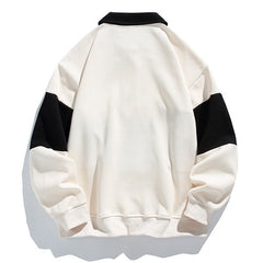 Men's Rugby Shirt | Collared Polo Button Knit Long Sleeve