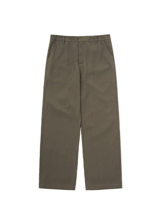Men's Wide Leg Dress Pants | High Waisted Relaxed Fit Belted