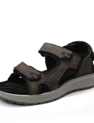 Men's Sandals | Open Toe Adjustable Strap Leather