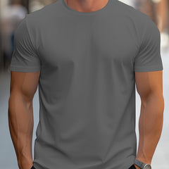 Men's T Shirt | Crew Neck Short Sleeve Knit