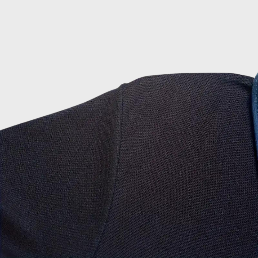 Men's Polo Top | Collared Short Sleeve Button Pocket