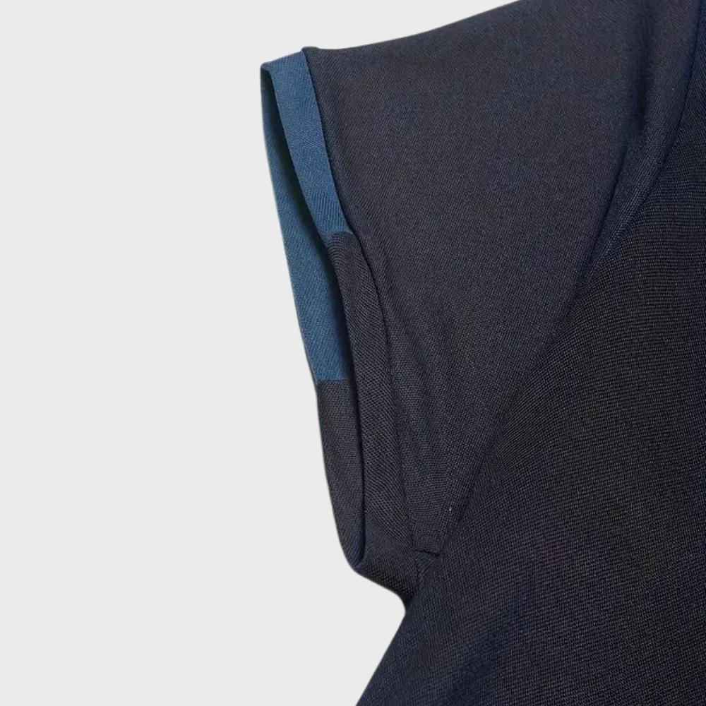 Men's Polo Top | Collared Short Sleeve Button Pocket